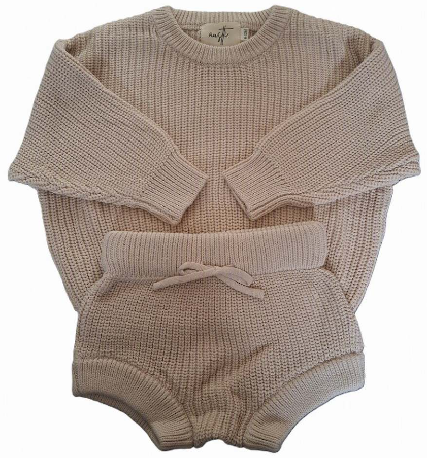 Barnie Knit Set